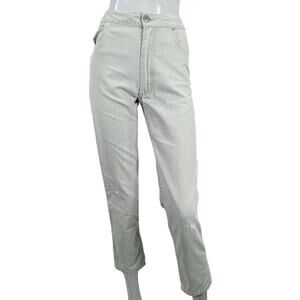 Eckhaus Latta Women's High Rise Jean Pants in pale Green size 25